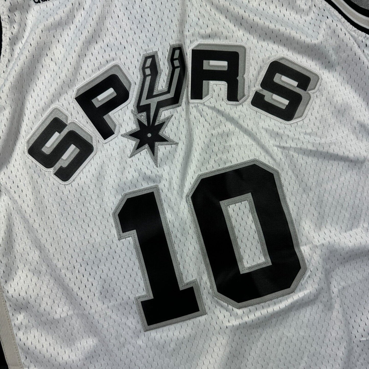 100% Authentic Dennis Rodman Vintage Adidas 93 94 Spurs Jersey Size L Mens