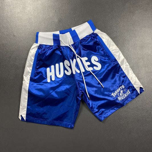 100% Authentic Just Don Toronto ABA Huskies Mitchell Ness Shorts Size S Mens