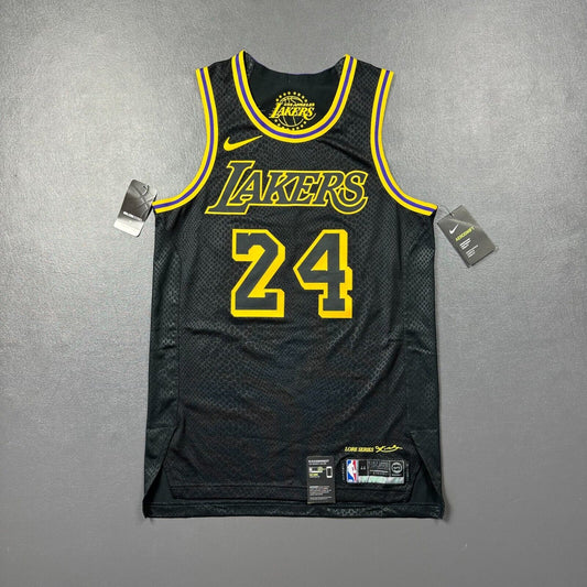 100% Authentic Kobe Bryant Nike Lakers Lore Series Black Mamba City Jersey 44 M