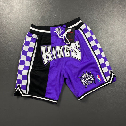 100% Authentic Just Don 94 95 Sacramento Kings Mitchell Ness Shorts Size S Mens