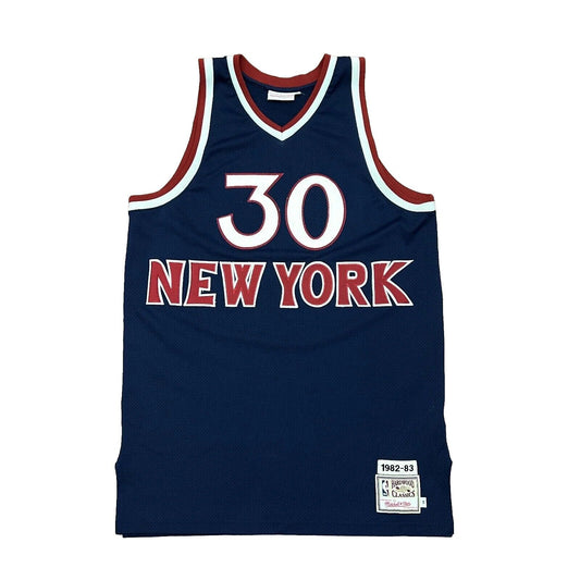 100% Authentic Bernard King Mitchell Ness 82 83 Knicks Jersey Size 48 XL Mens