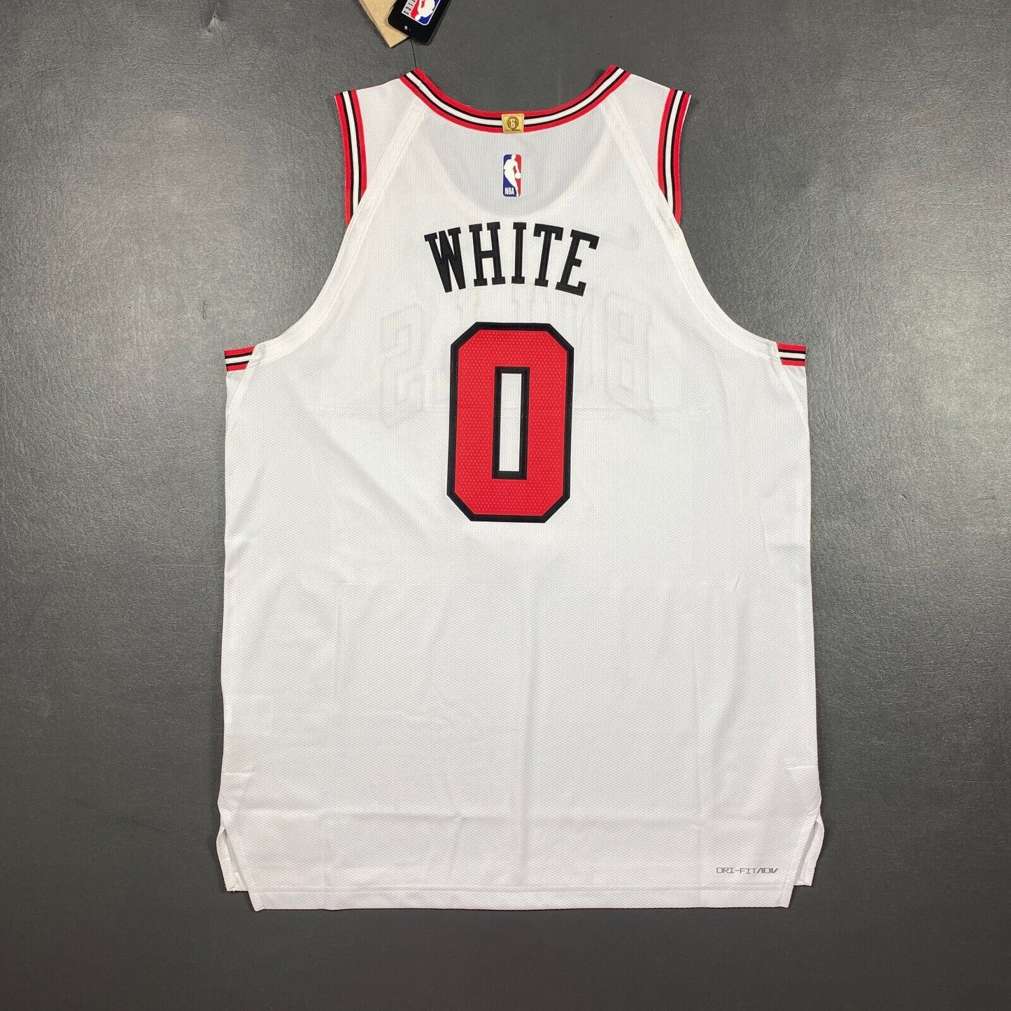 100% Authentic Coby White Nike Chicago Bulls Association Jersey Size 52 XL Mens