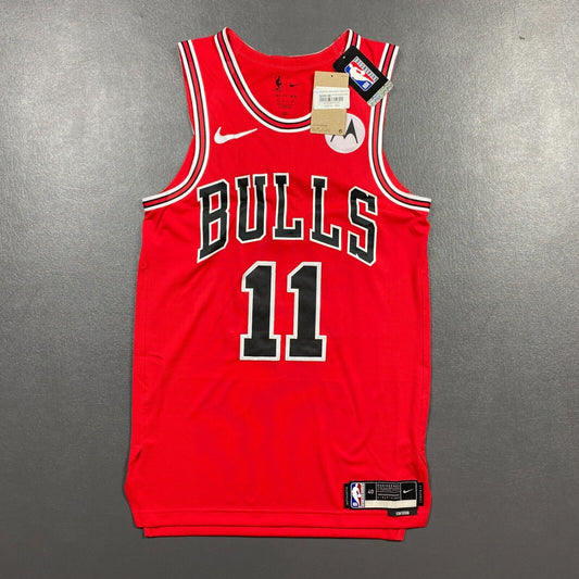 100% Authentic Demar DeRozan Nike Bulls Icon Edition Jersey Size 40 S Motorola