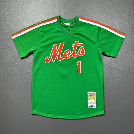 100% Authentic Mookie Wilson Mitchell & Ness 1985 NY Mets Jersey Size 44 L