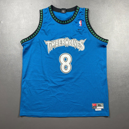 100% Authentic Latrell Sprewell Vintage Nike Timberwolves Jersey Size XL Mens