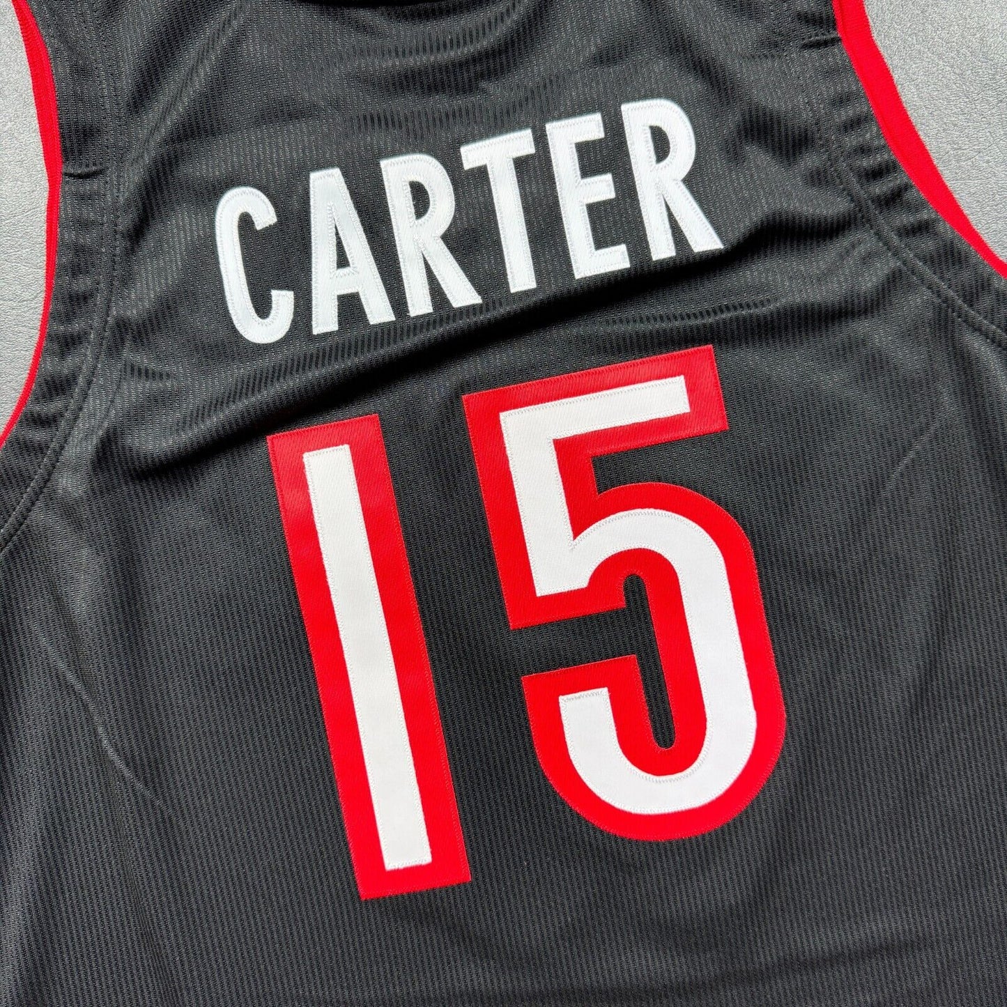 100% Authentic Vince Carter Mitchell & Ness 99 00 Raptors Jersey Size 52 2XL