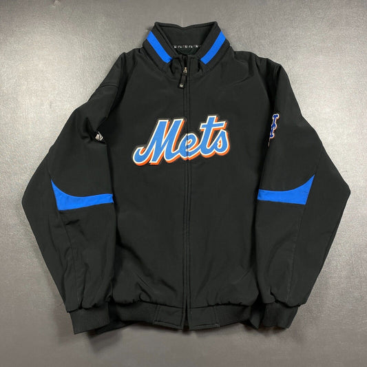 100% Authentic Vintage Majestic New York Mets Jacket Size 2XL Mens