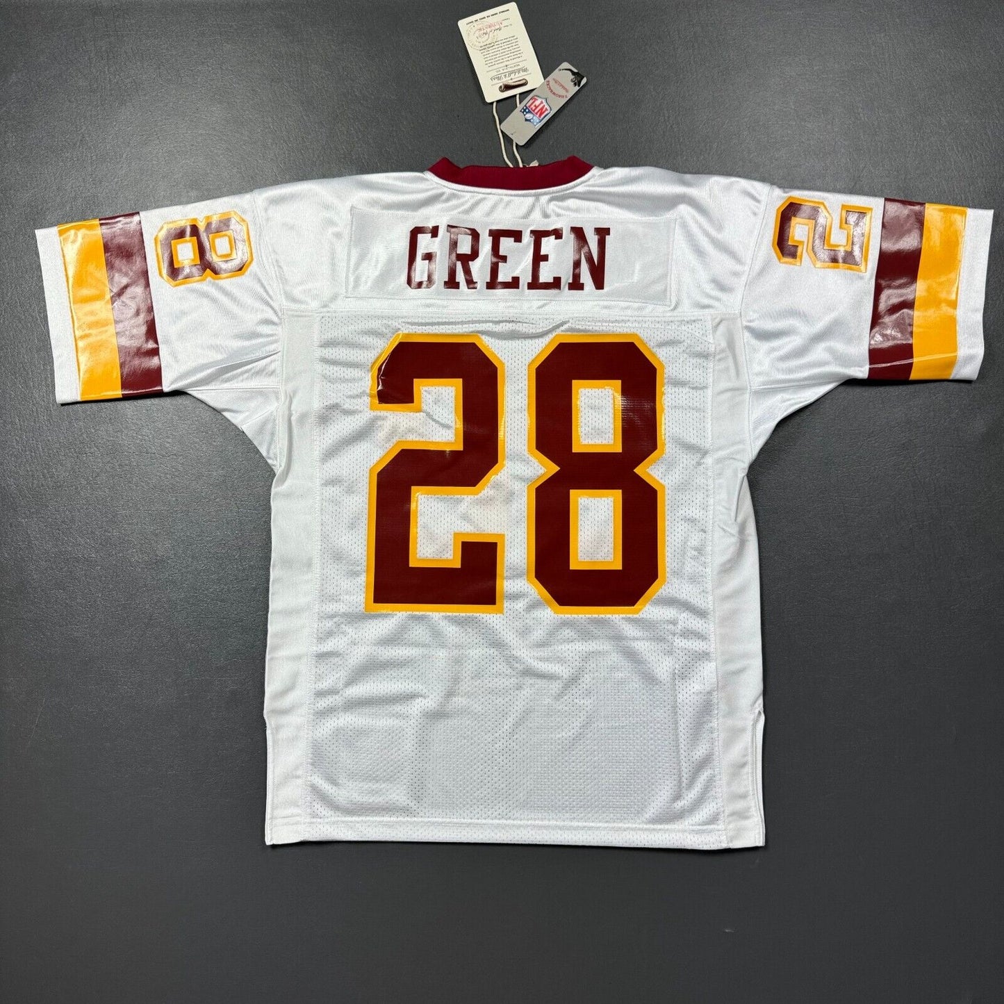 100% Authentic Darrell Green Mitchell & Ness 1994 Washington Jersey Size 52 2XL