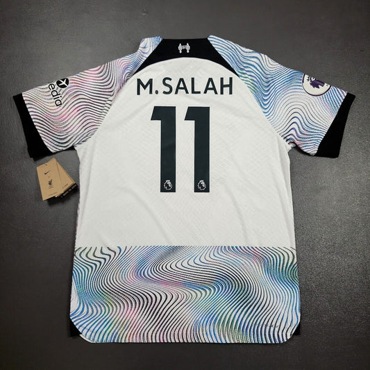 100% Authentic Mohamed Salah Nike Liverpool Jersey Size L Mens