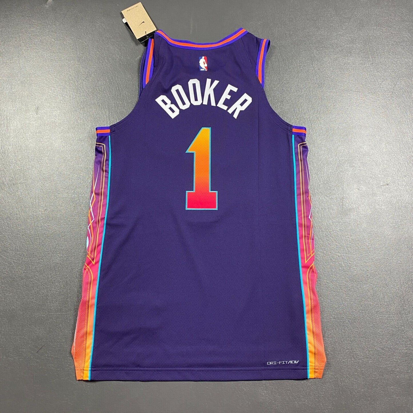 100% Authentic Devin Booker Nike Suns City Edition Jersey Size 44 M Mens
