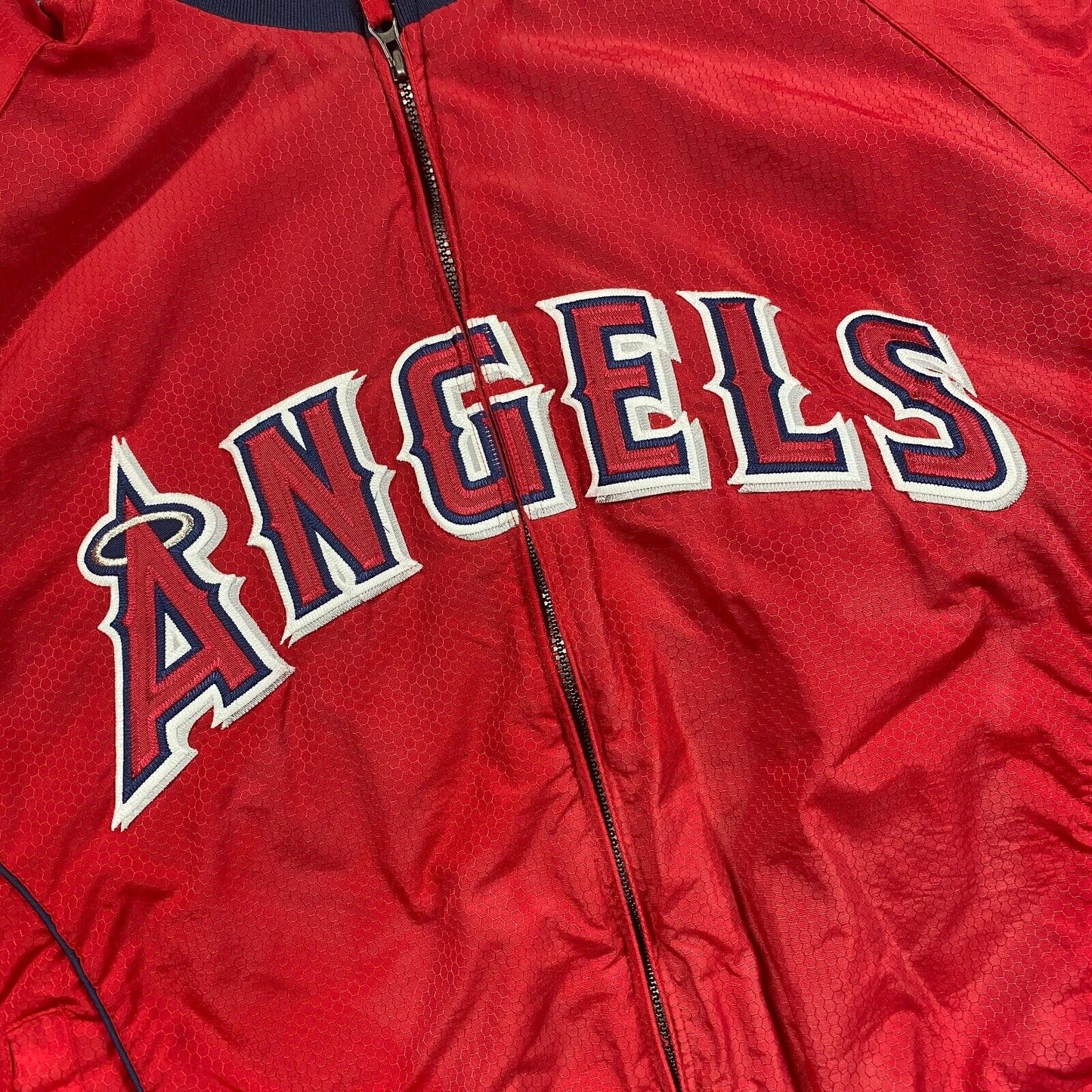 100% Authentic Vintage Majestic Anaheim Los Angeles Angels Jacket Size 2XL Mens