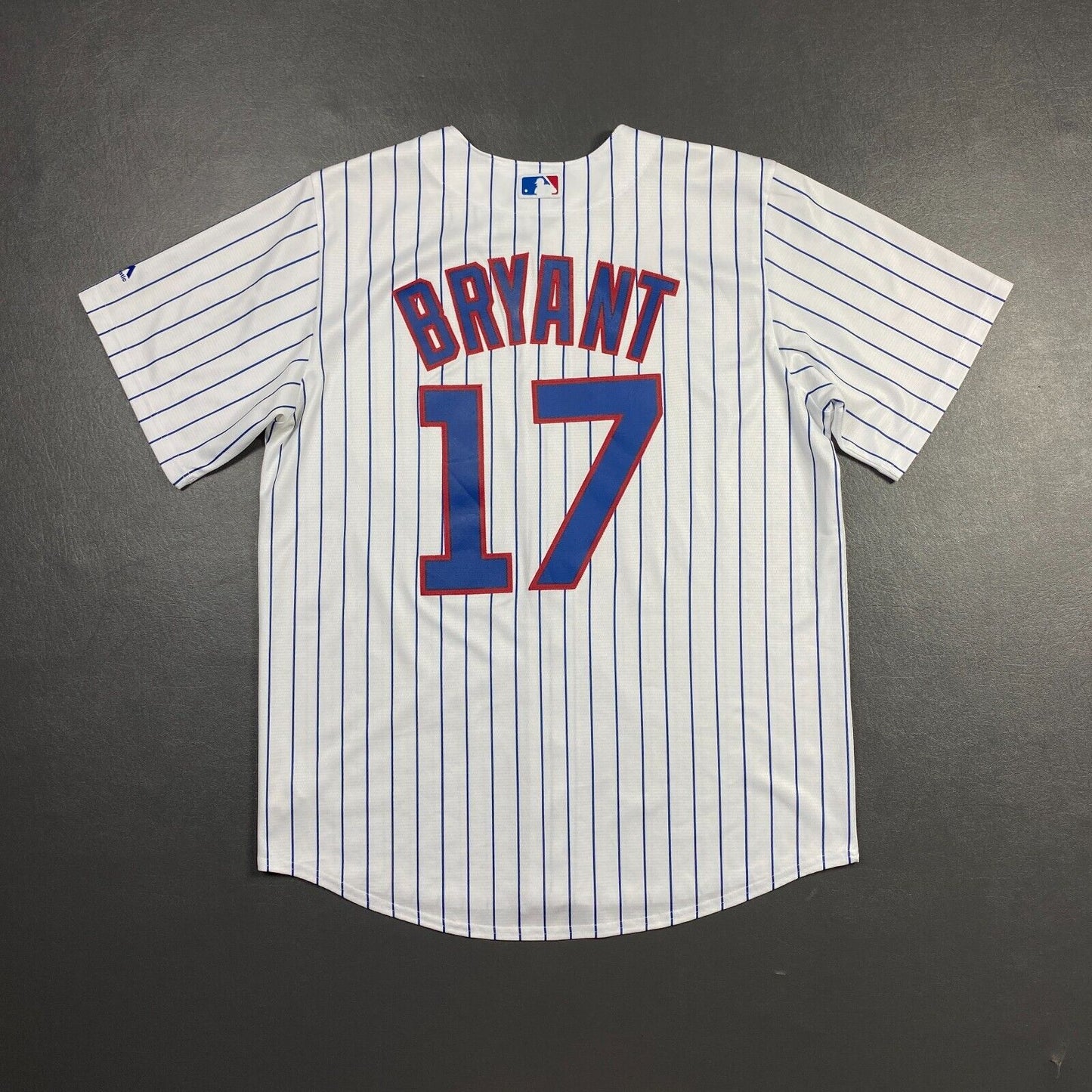 100% Authentic Kris Bryant Majestic Cool Base Cubs Jersey Size L Mens