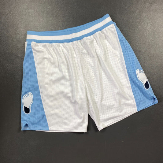 100% Authentic Mitchell Ness 83 84 University of North Carolina Tar Heels Shorts