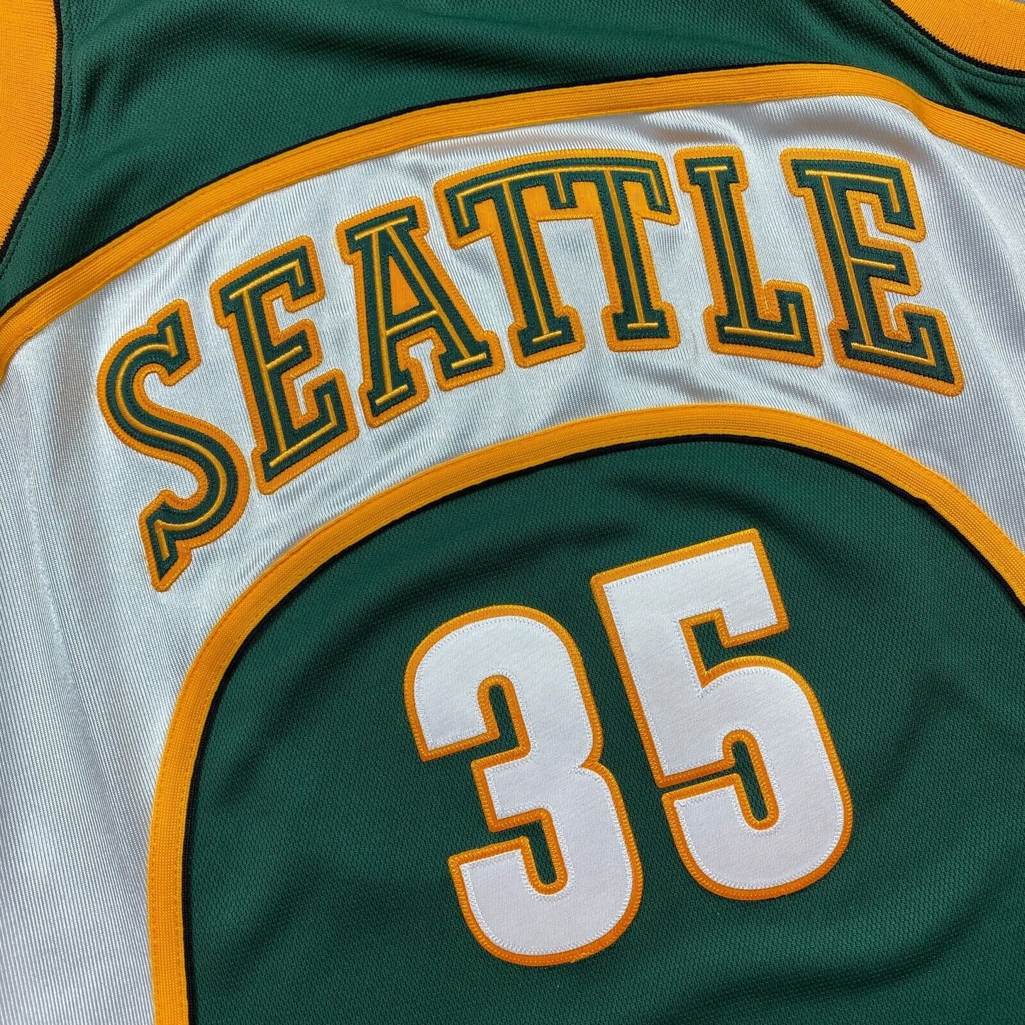 100% Authentic Kevin Durant Mitchell & Ness 07 08 Sonics Jersey Size 40 M Mens