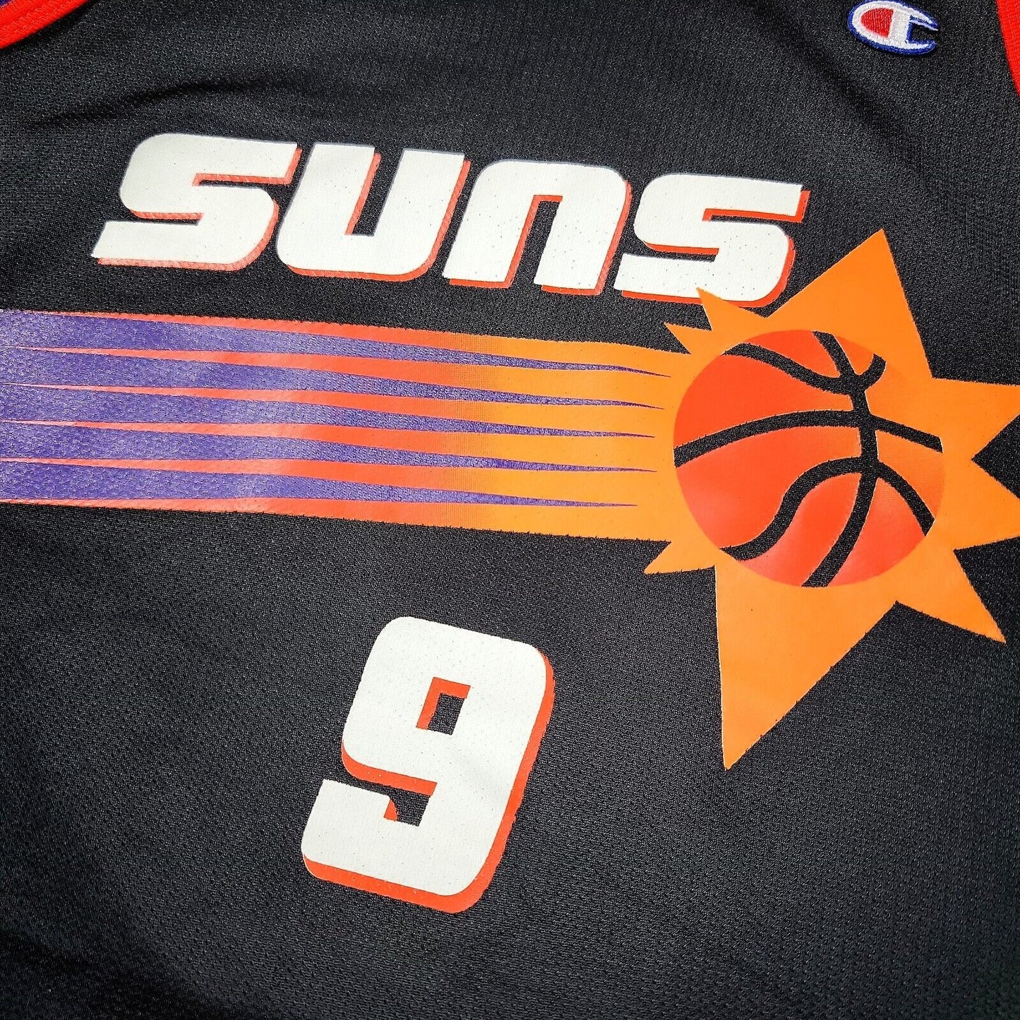 100% Authentic Dan Majerle Vintage Champion Suns Jersey Size 44 M L Mens