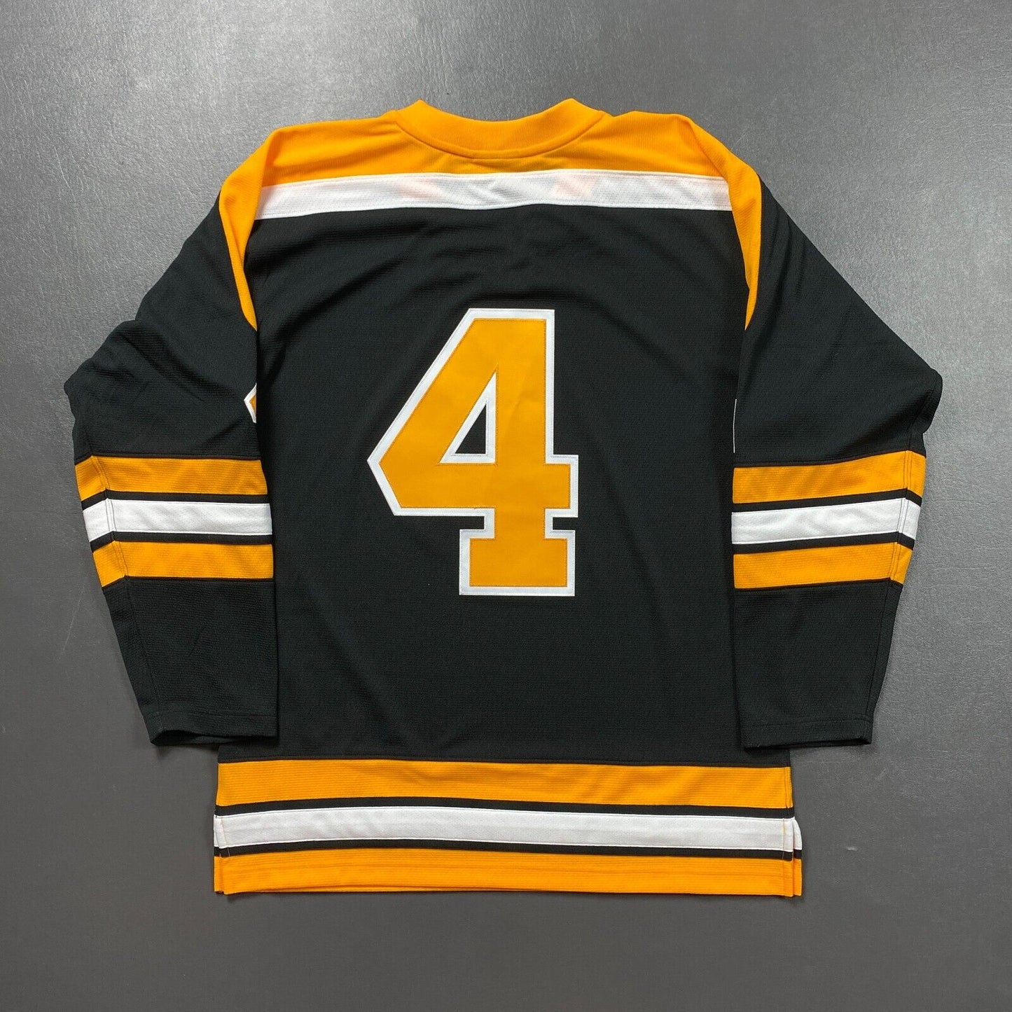 100% Authentic Bobby Orr Mitchell & Ness 71-72 Boston Bruins Jersey Size L 44