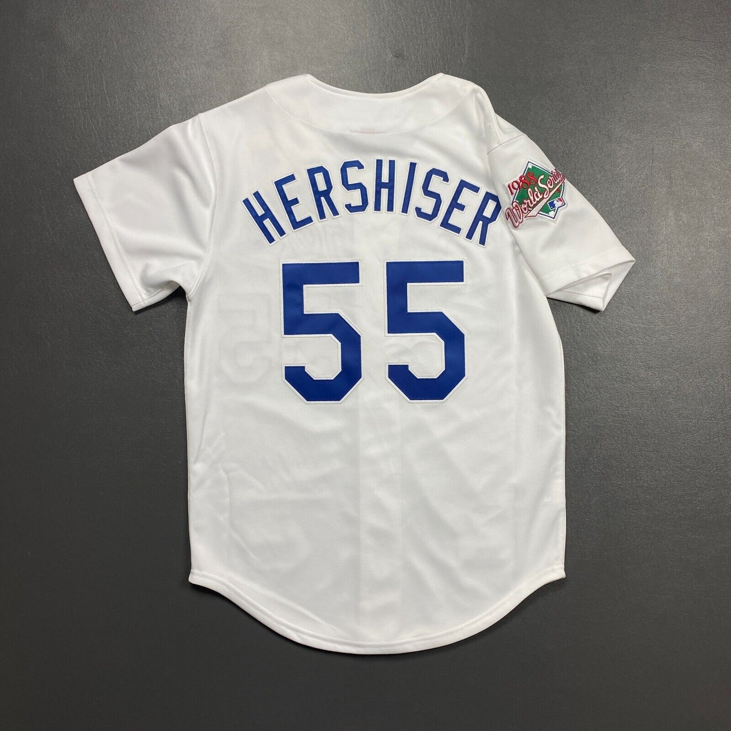 100% Authentic Orel Hershiser Mitchell Ness 1988 Los Angeles Dodgers Jersey 40 M