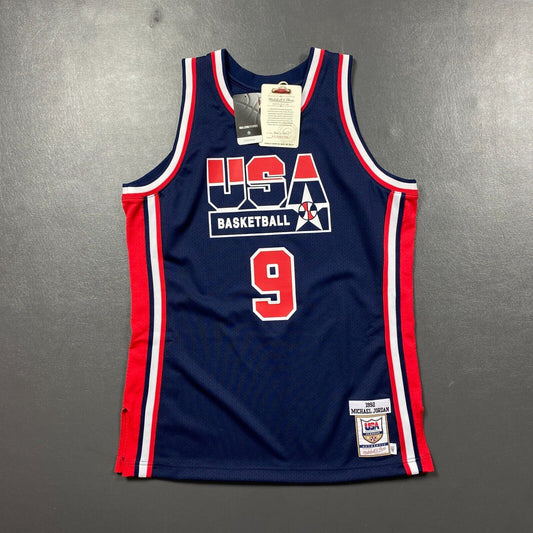 100% Authentic Michael Jordan Mitchell Ness 1992 Dream Team USA Jersey Size 44 L
