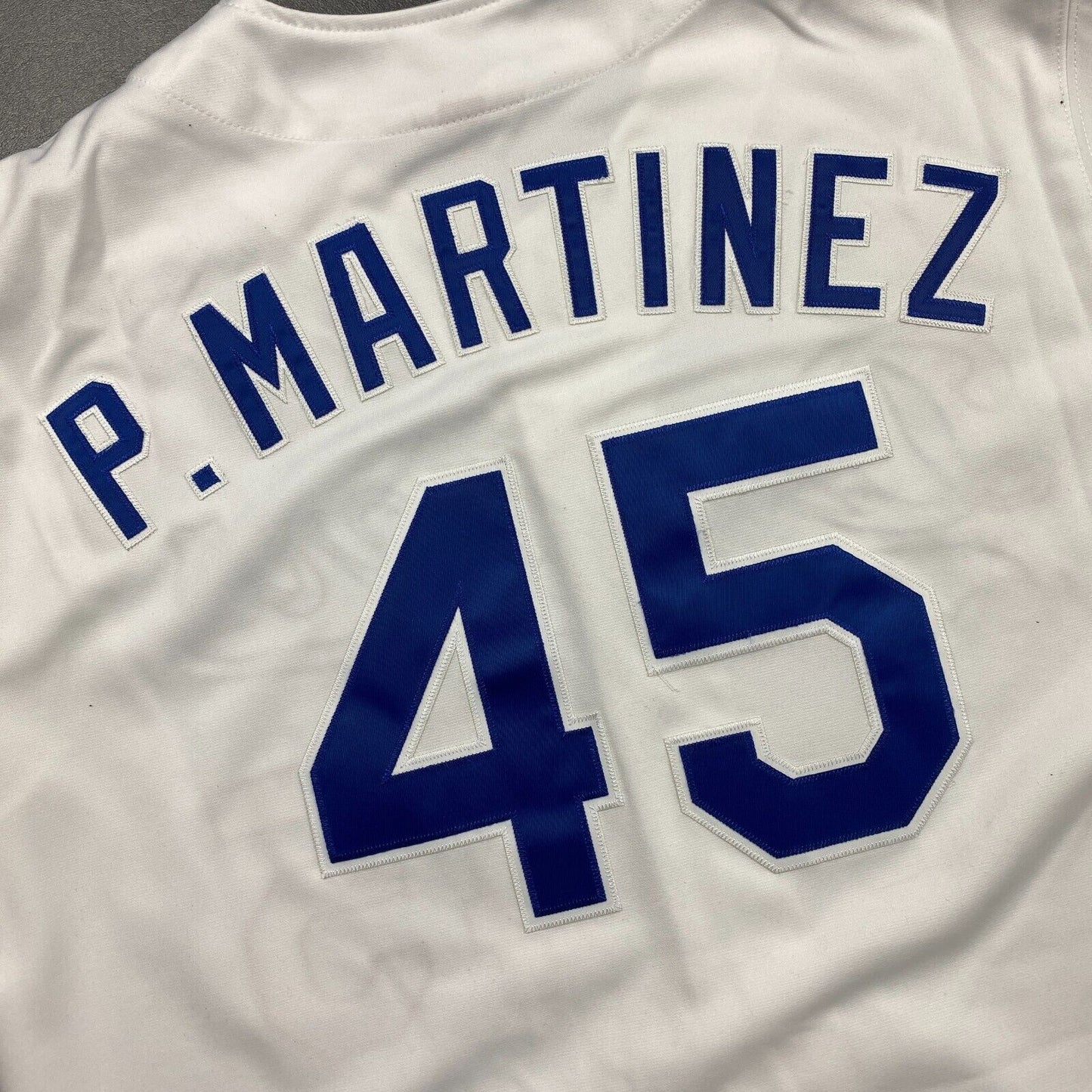 100% Authentic Pedro Martinez Mitchell Ness 1993 Dodgers Jersey Size 48 XL