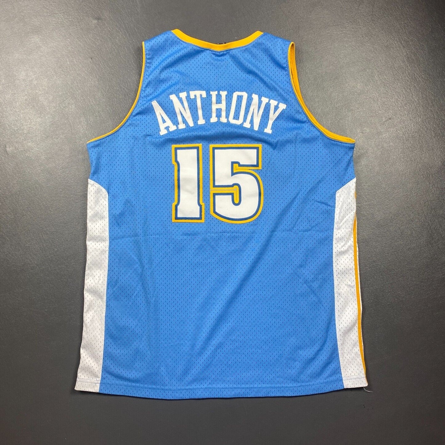 100% Authentic Carmelo Anthony Vintage Nike Denver Nuggets Jersey Size L 44 Mens