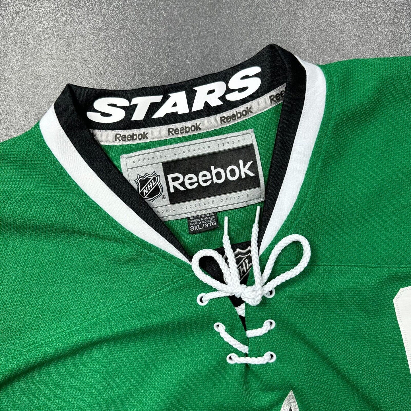 100% Authentic Jamie Benn Reebok Dallas Stars Jersey Size 3XL Mens