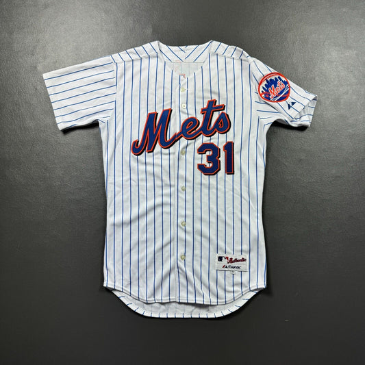 100% Authentic Mike Piazza Vintage Majestic New York Mets Jersey Size 40 M Mens