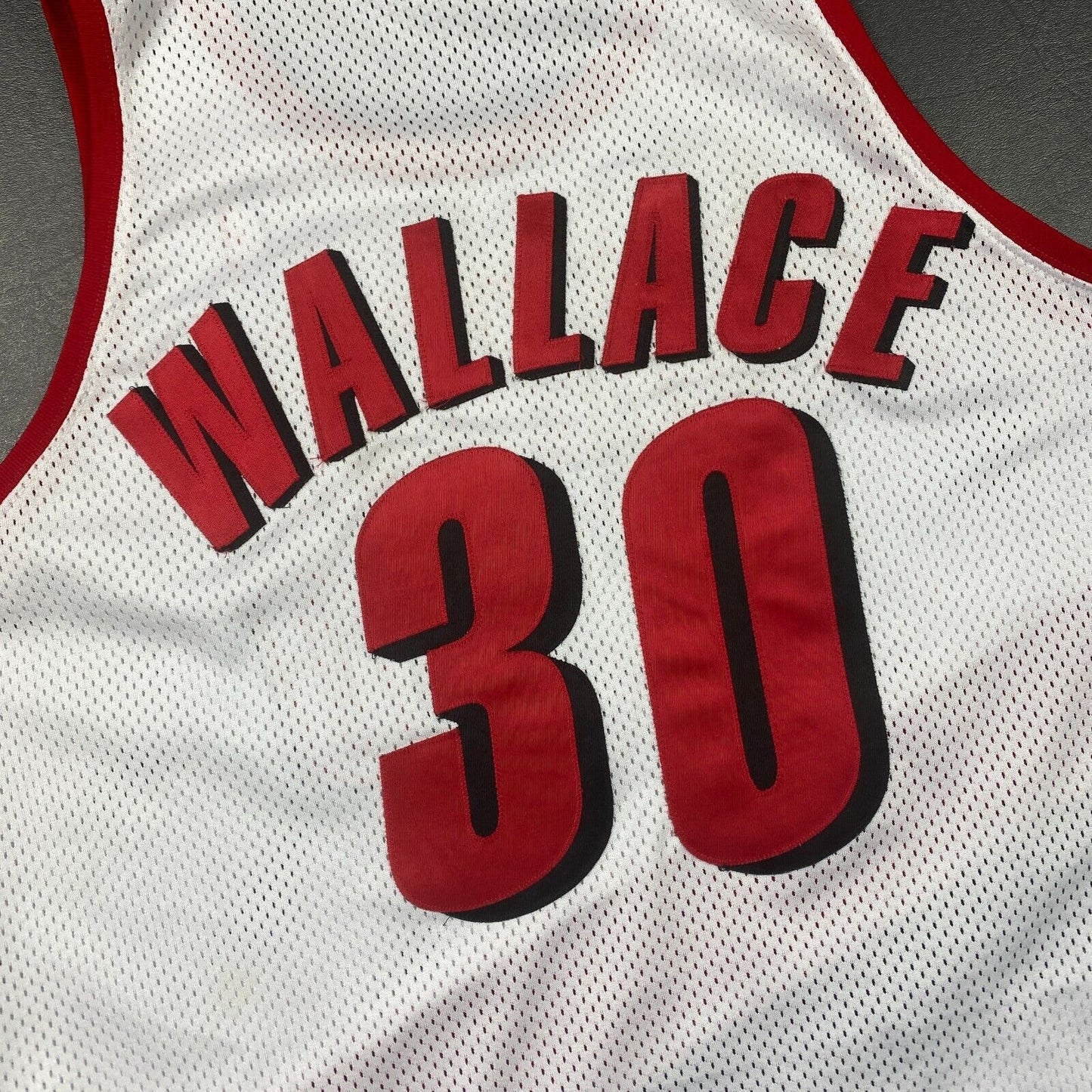 100% Authentic Rasheed Wallace Vintage Nike 98 99 Blazers Pro Cut Game Jersey