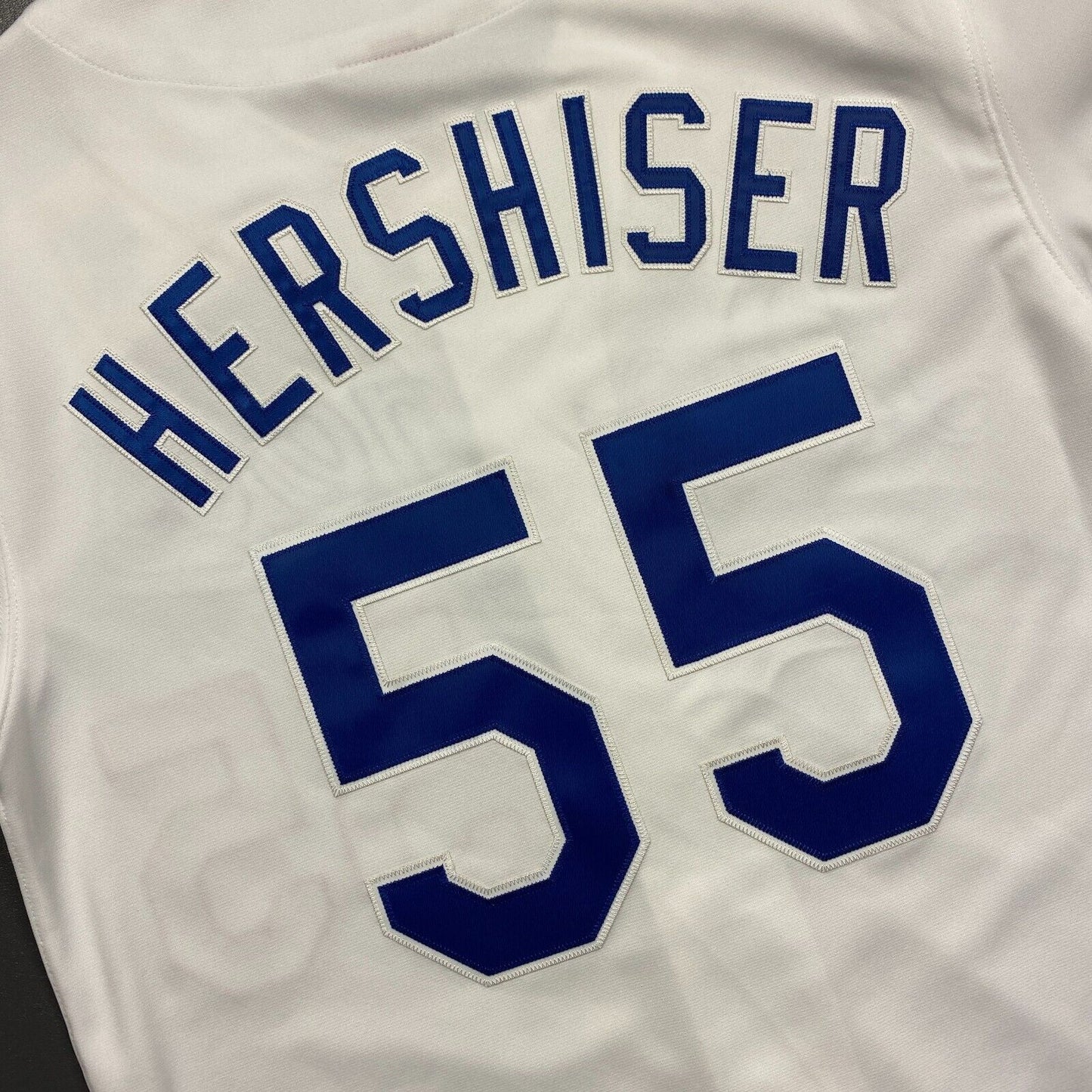 100% Authentic Orel Hershiser Mitchell Ness 1988 Los Angeles Dodgers Jersey 40 M