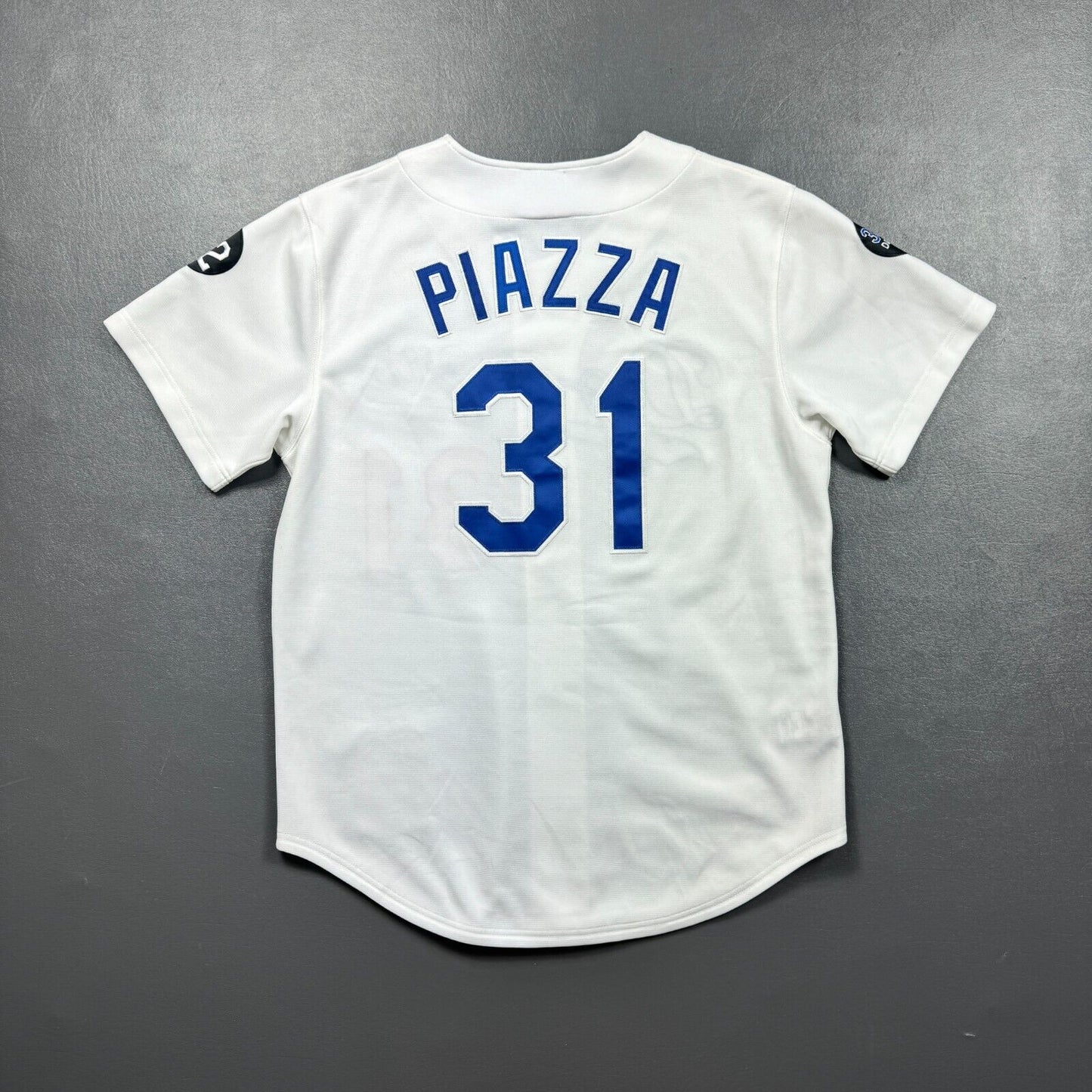 100% Authentic Mike Piazza Mitchell & Ness 1993 LA Dodgers Jersey Size 44 L