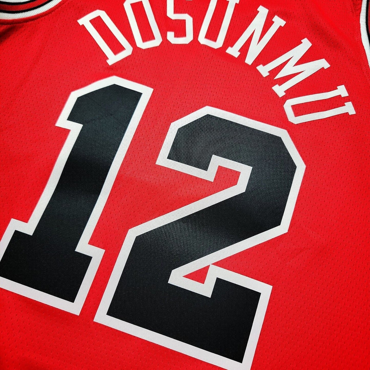 100% Authentic Ayo Dosunmu Nike Bulls Icon Edition Swingman Jersey Size 48 L