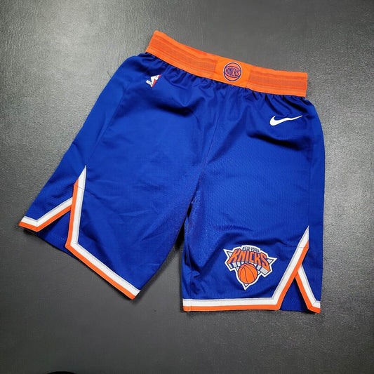 100% Authentic New York Knicks Pro Cut Game Shorts Size 34 M Mens