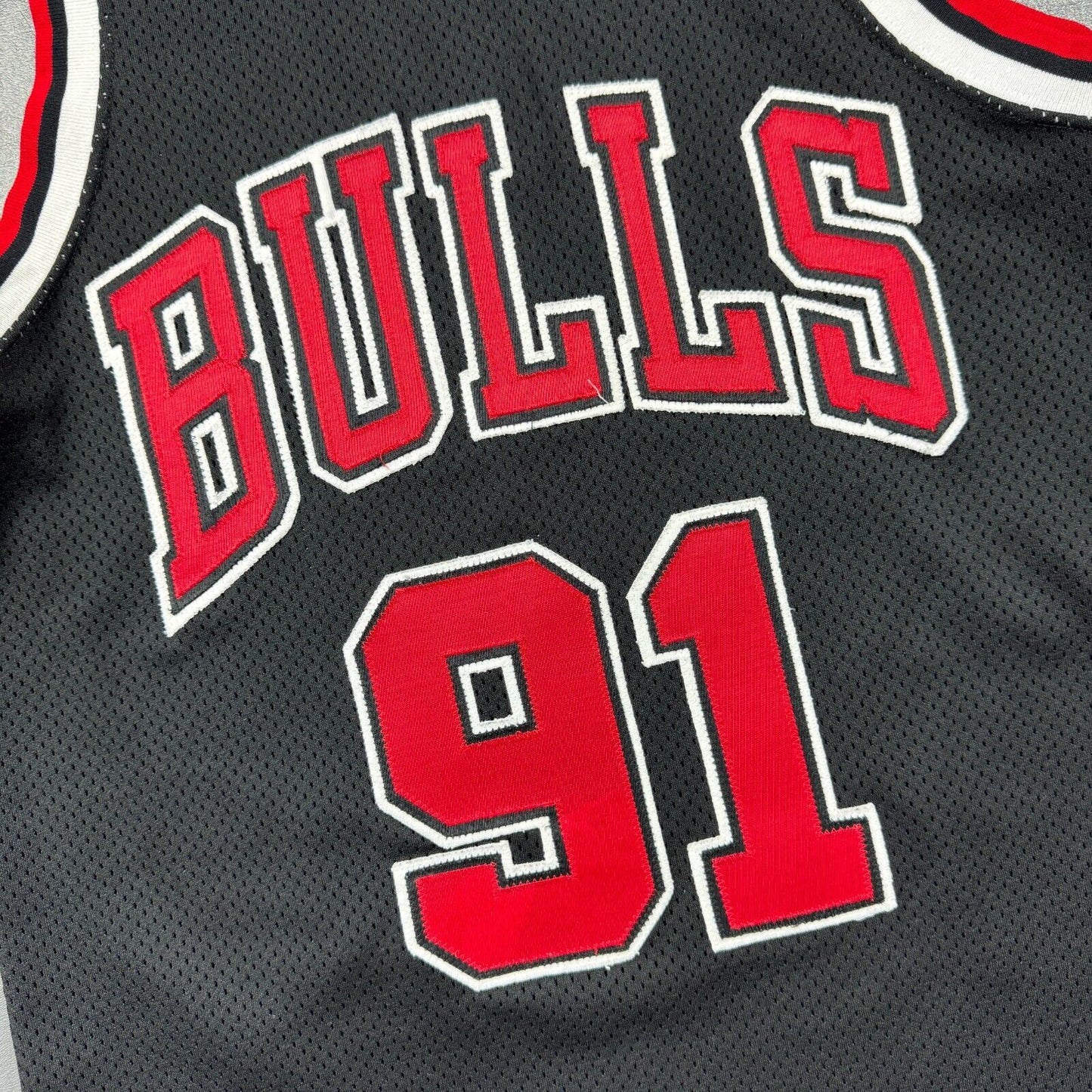 100% Authentic Dennis Rodman Vintage Nike 97 98 Bulls Jersey Size 40 M Mens