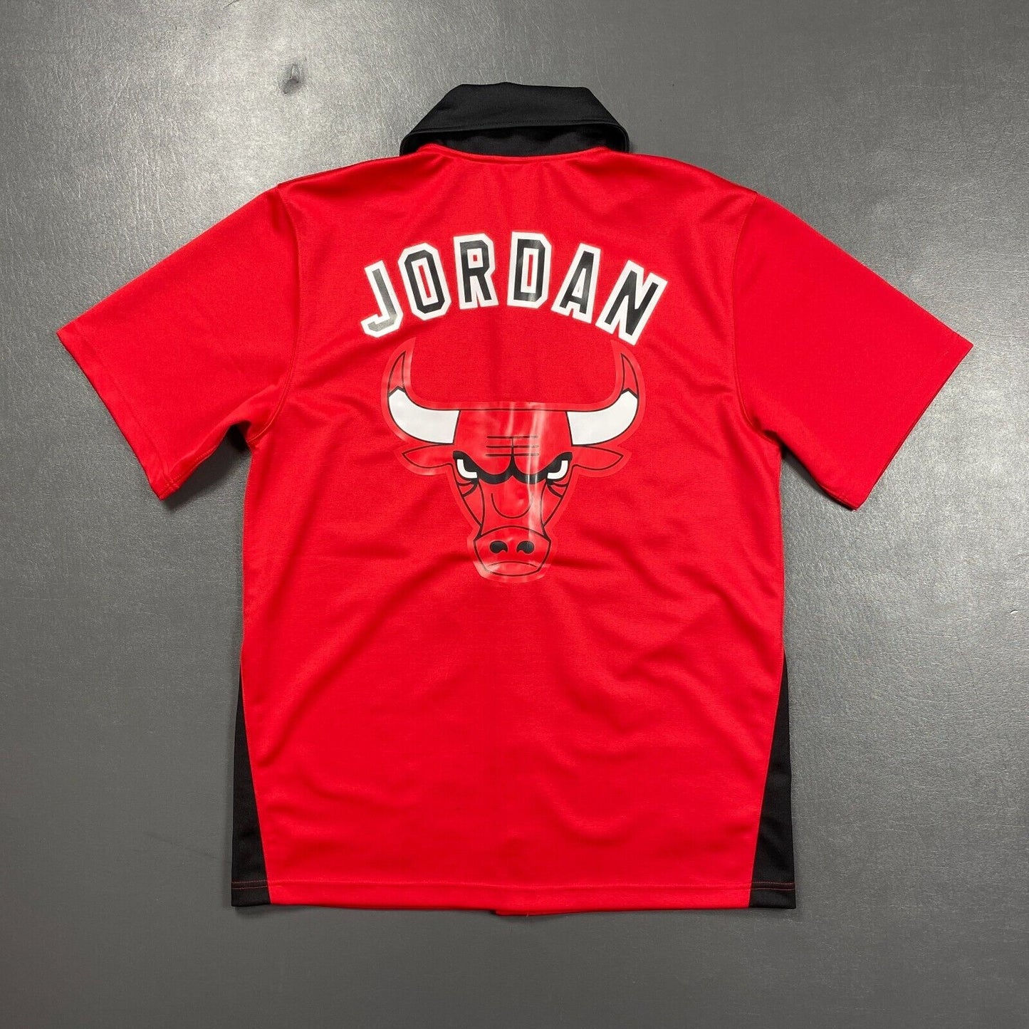 100% Authentic Michael Jordan Mitchell & Ness 84 85 Shooting Warm Up Shirt 44 L