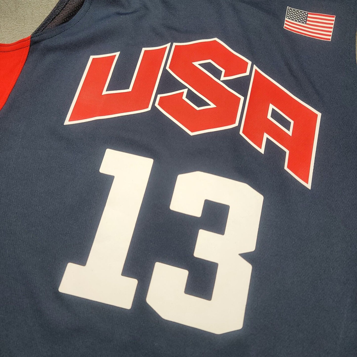 100% Authentic Chris Paul Nike 2012 USA Basketball Jersey Size M Mens