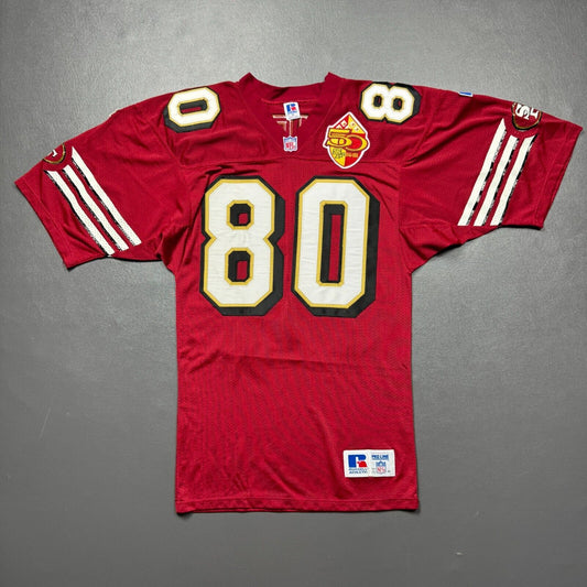 100% Authentic Jerry Rice Vintage Russell Athletic 49ers Pro Line Jersey 40 M