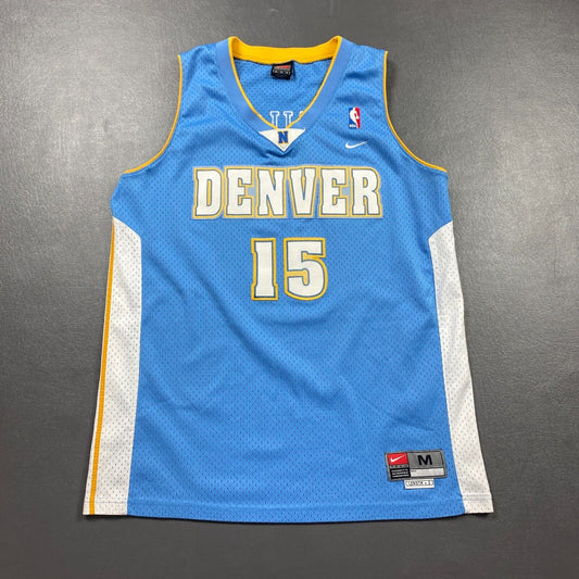 100% Authentic Carmelo Anthony Vintage Nike Denver Nuggets Jersey Size M 40 Mens