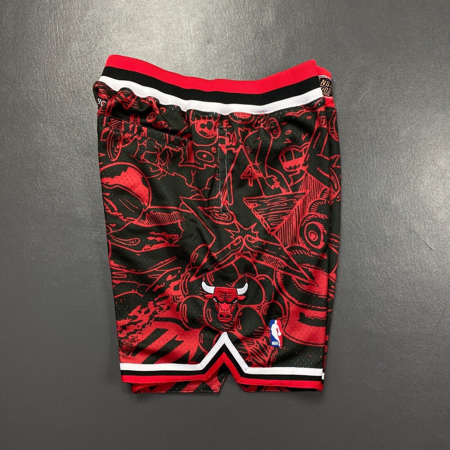 100% Authentic Hebru Brantley x Mitchell Ness 97 98 Bulls Shorts 48 XL - jordan