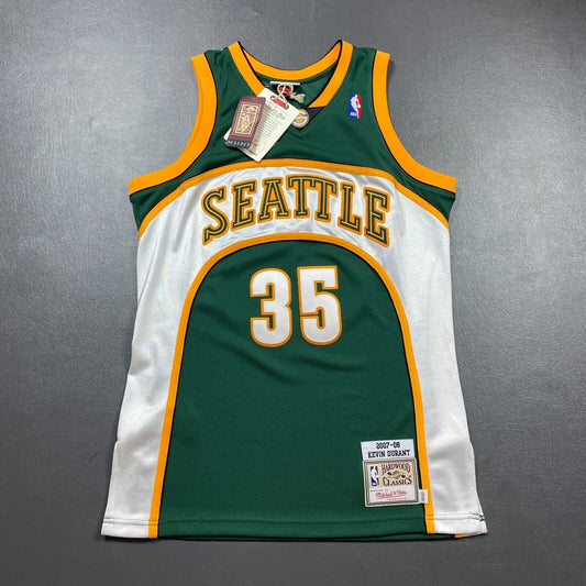 100% Authentic Kevin Durant Mitchell & Ness 07 08 Sonics Jersey Size 40 M Mens