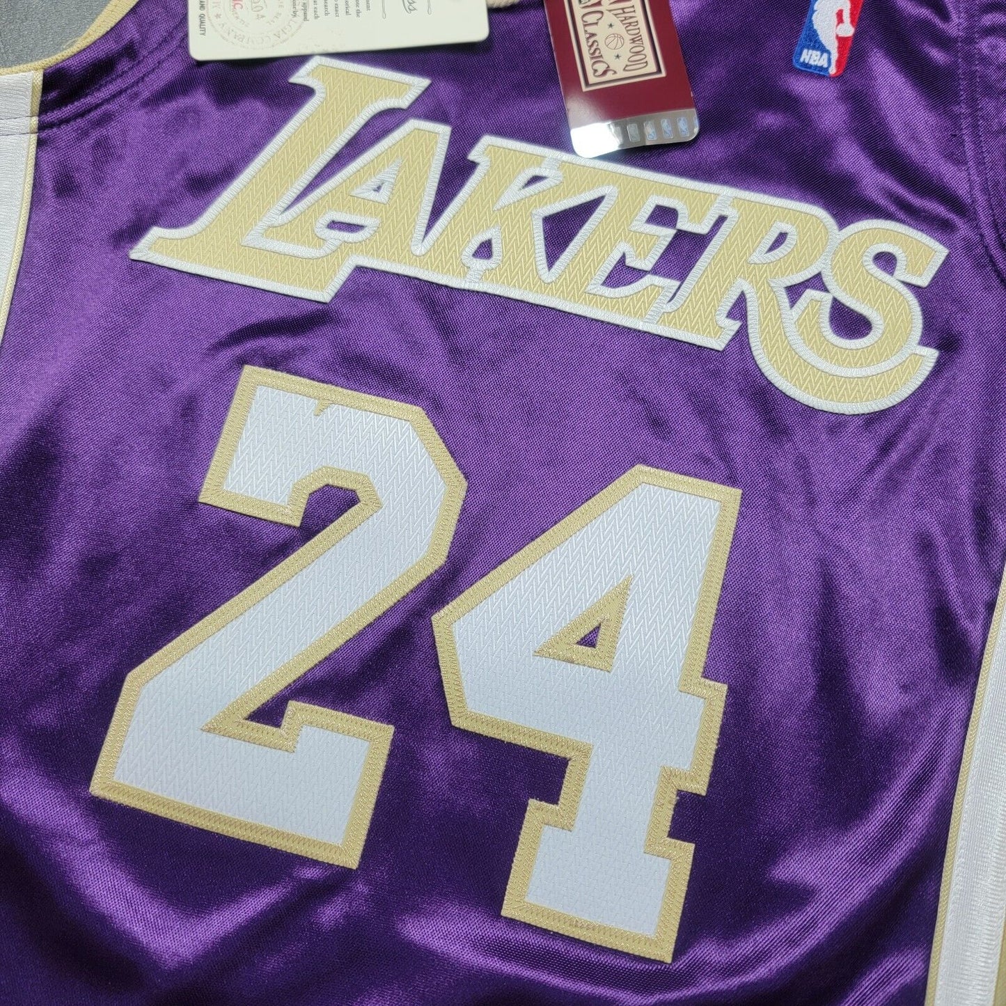 100% Authentic Kobe Bryant Mitchell Ness 1996-2016 HOF Lakers Jersey Size 36 S