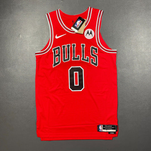 100% Authentic Coby White Nike Chicago Bulls Icon Edition Jersey Size 44 M Mens
