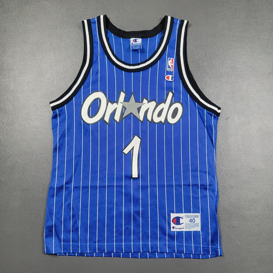 100% Authentic Penny Hardaway Vintage Champion Magic Jersey Size 40 M