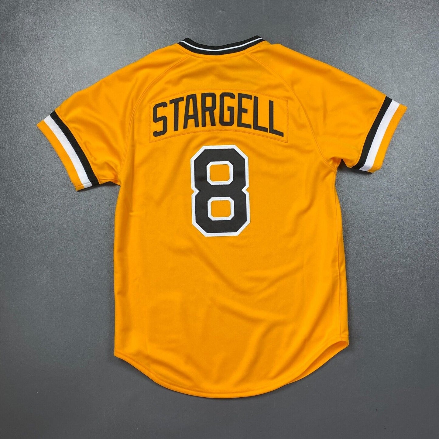 100% Authentic Willie Stargell Mitchell Ness 1979 Pirates Jersey Size 40 M Mens