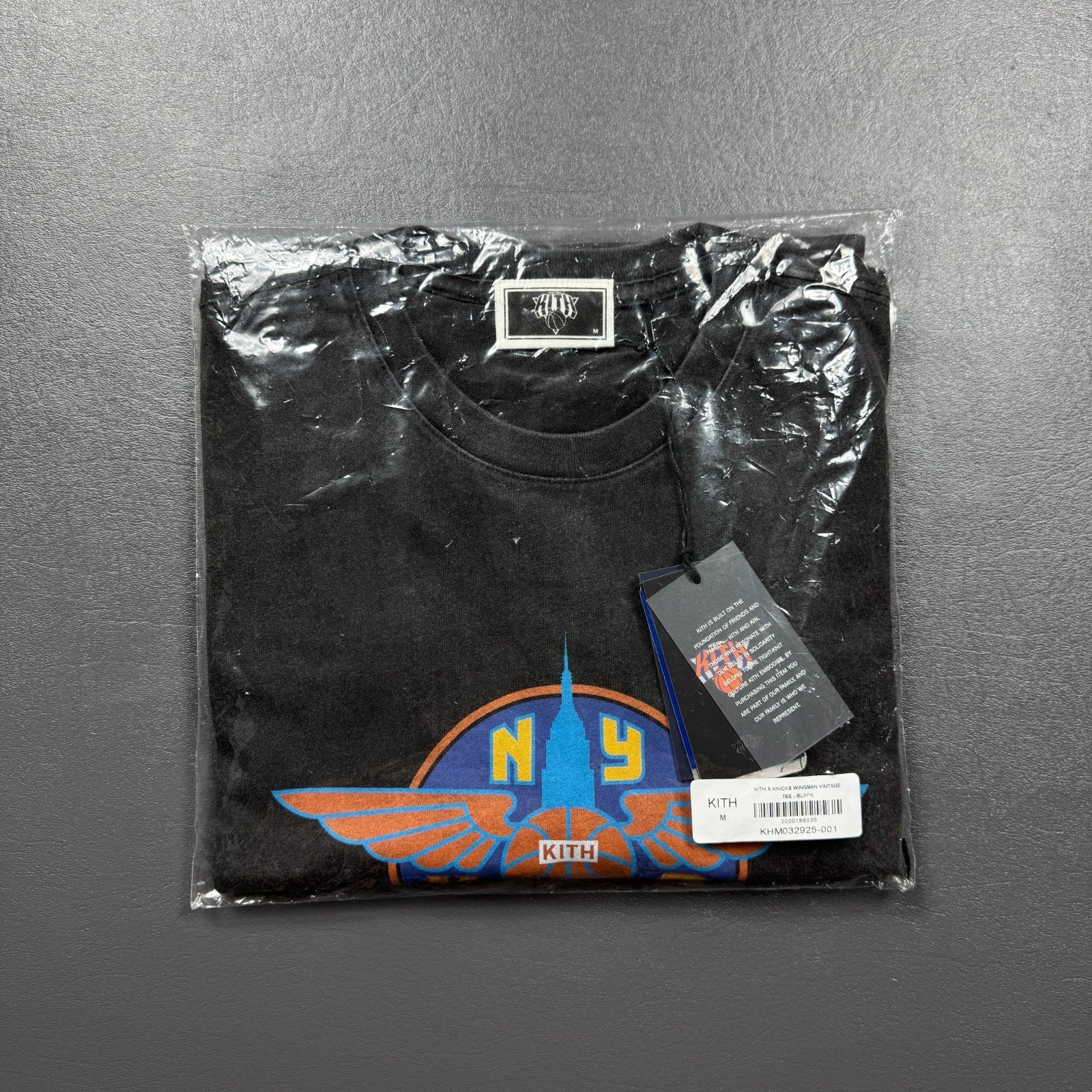 100% Authentic KITH x New York Knicks Wingman Vintage Tee T