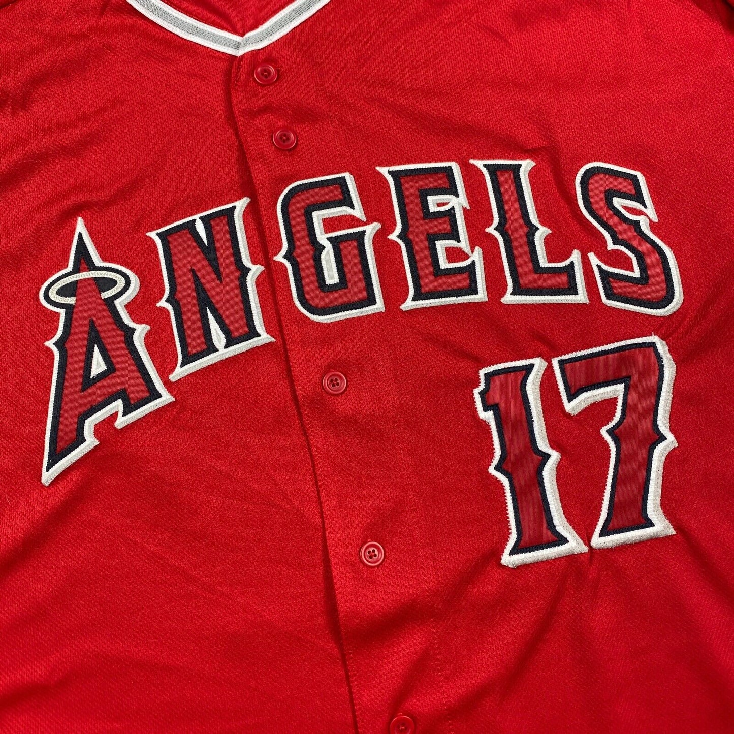 100% Authentic Shohei Ohtani Majestic Flex Base Los Angeles Angels Jersey 56 3XL