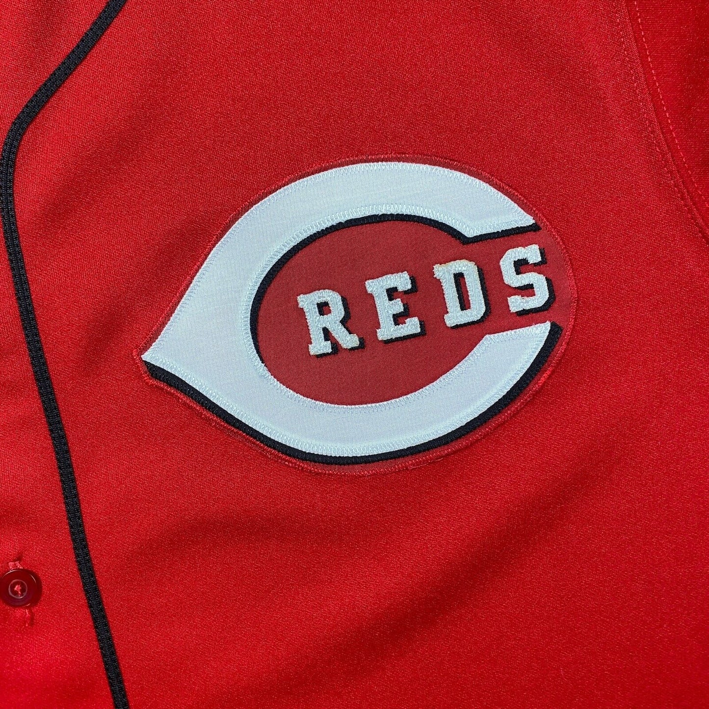 100% Authentic Cincinnati Reds Vintage Majestic Jersey 54 2XL 3XL Mens