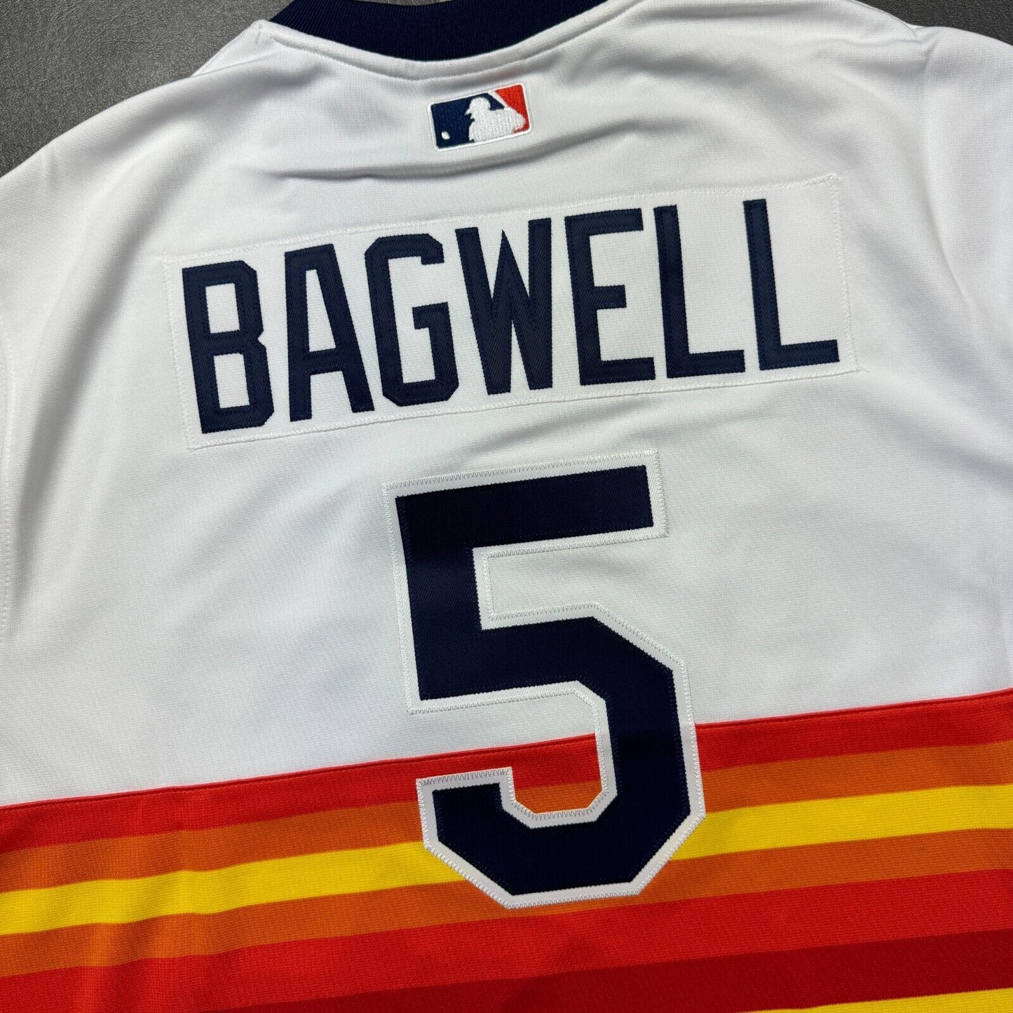 100% Authentic Jeff Bagwell Mitchell & Ness 2004 Houston Astros Jersey 48 XL