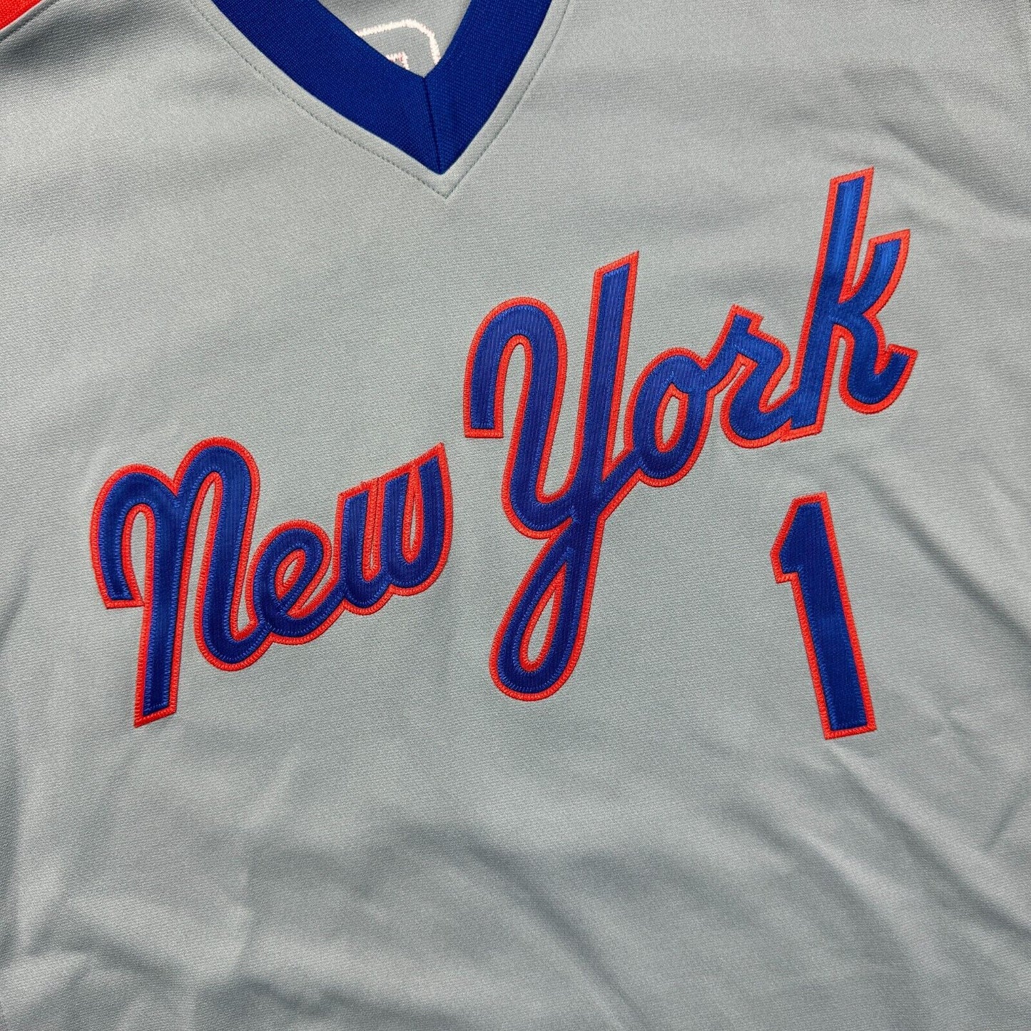 100% Authentic Mookie Wilson Mitchell & Ness 1987 NY Mets Jersey Size 44 L