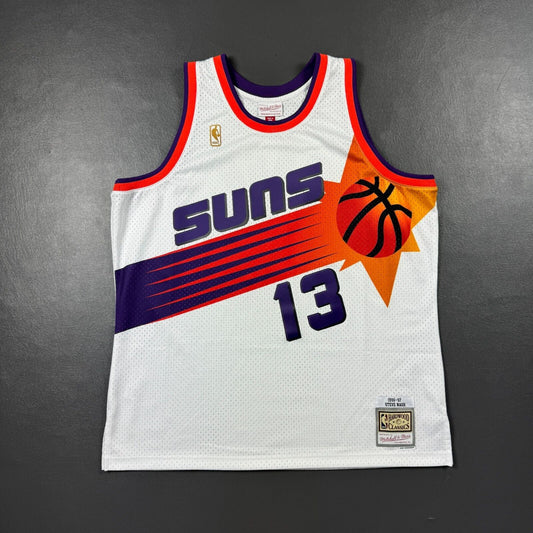 100% Authentic Steve Nash Rookie Mitchell Ness 96 97 Suns Jersey Size 2XL 52