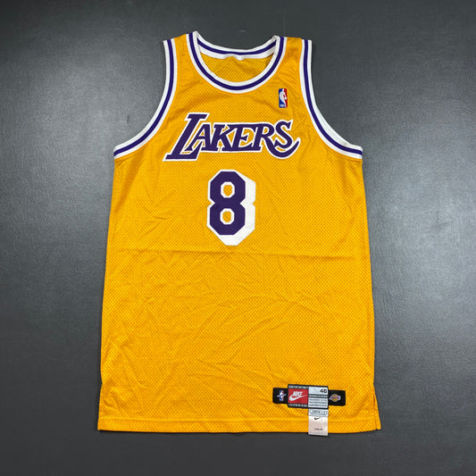 100% Authentic Kobe Bryant Nike 98 99 Los Angeles Lakers Pro Cut Jersey 46+4"