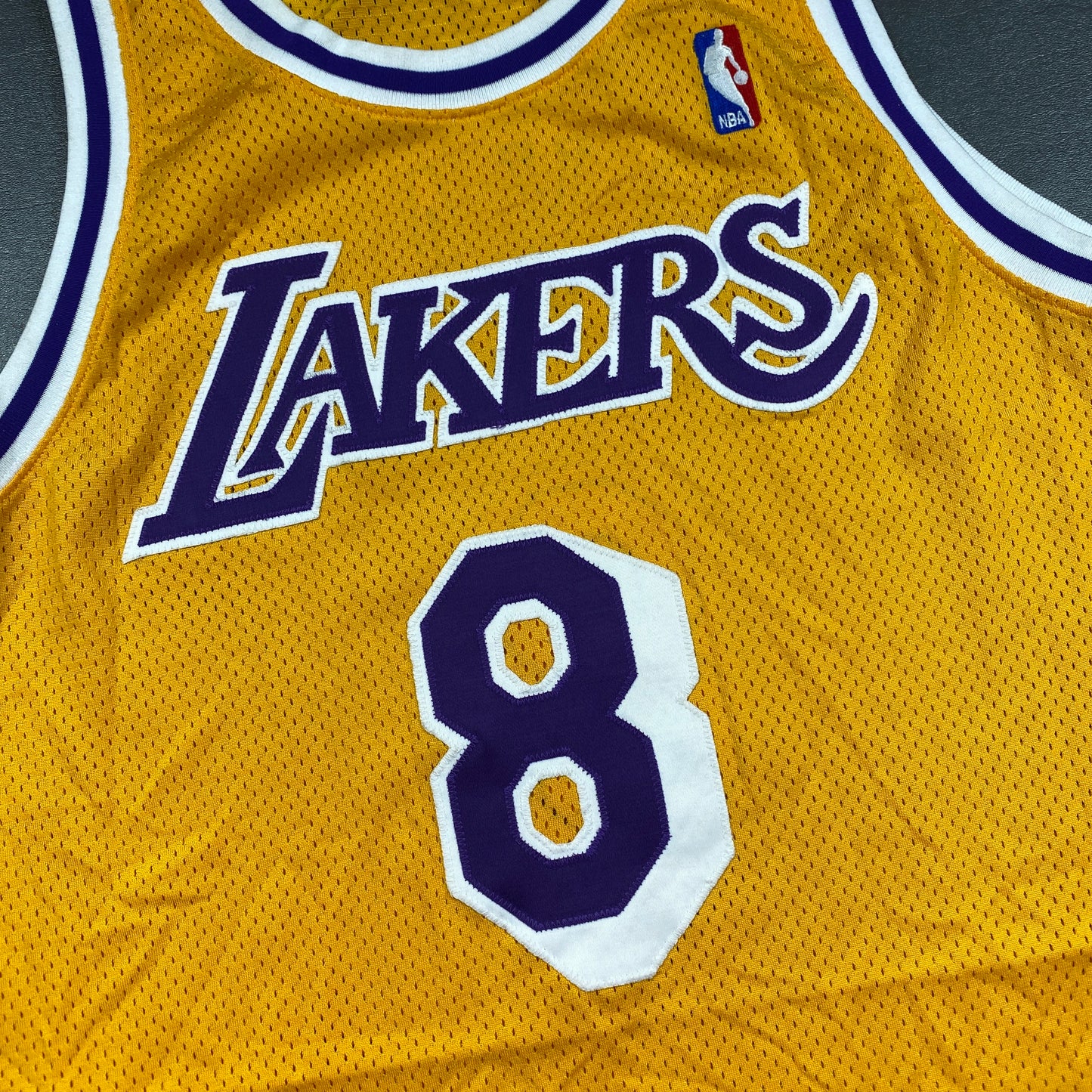 100% Authentic Kobe Bryant Nike 98 99 Los Angeles Lakers Pro Cut Jersey 46+4"